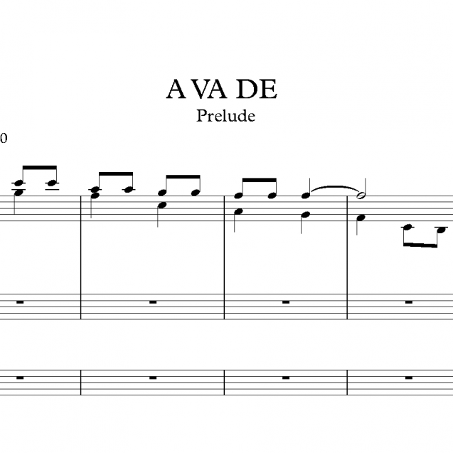 A VA DE - Prelude & Verse