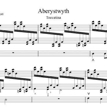 Aberystwyth - Toccatina in d