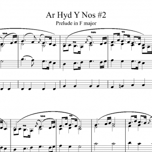 Ar Hyd Y Nos #2<br><p>Prelude & Verse in F</br></p>