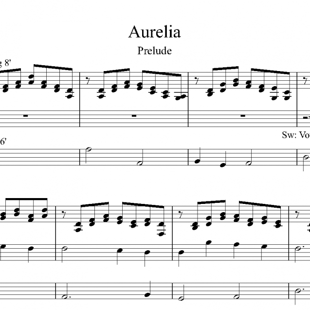 Aurelia - Prelude & Verses