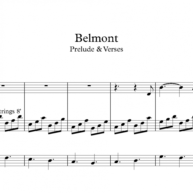 Belmont - Prelude & Verses