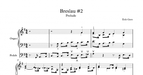 Breslau #2<br><p>Prelude & Verses</br></p>