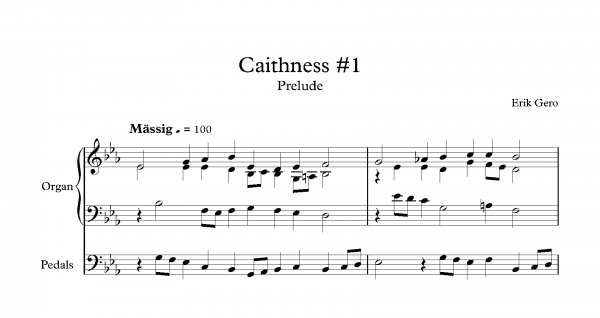 Caithness #1<br><p>Prelude & Last Verse</br></p>
