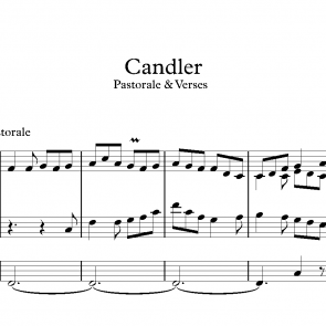 Candler - Pastorale & Verses