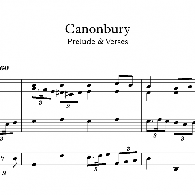 Canonbury - Prelude & Verses