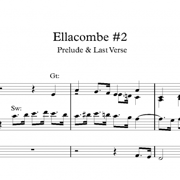 Ellacombe #2 - Prelude & Last Verse