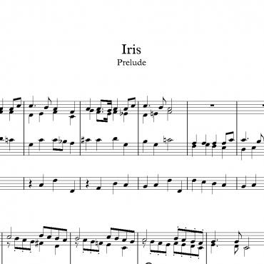 Iris - Prelude & Last Verse