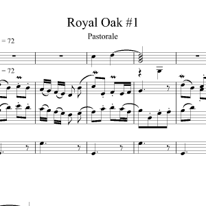 Royal Oak #1<br><p>Pastorale with optional Handbells</br></p>