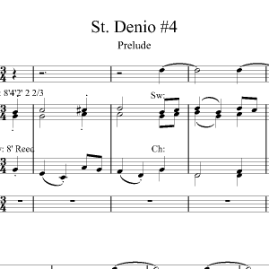 St. Denio #4<br><p>Prelude & Last Verse with Handbells & Trumpet</br></p>