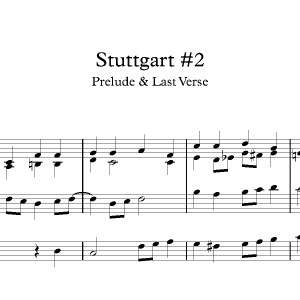 Stuttgart #2<br><p>Prelude & Last Verse</br></p>