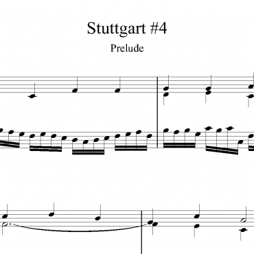 Stuttgart #4 - Prelude & Verses